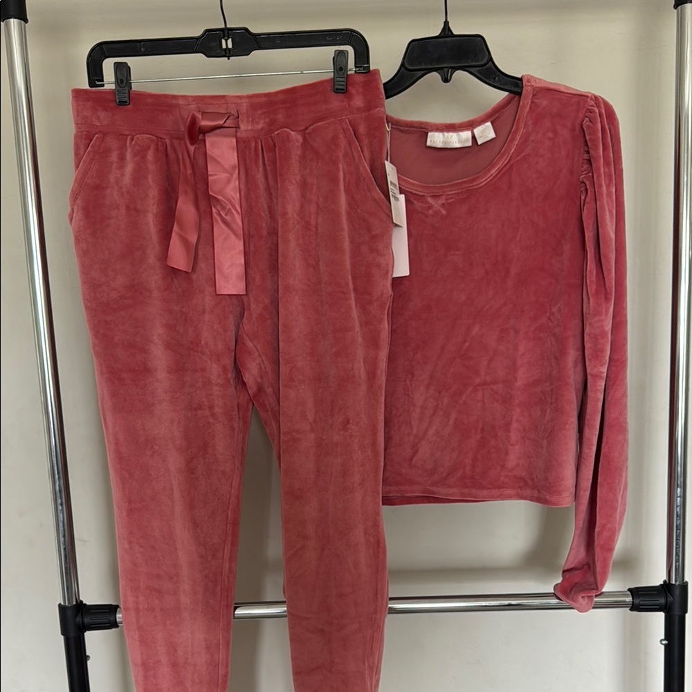 NWT Rachel Parcell Pink Lounge Set